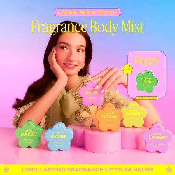 Daise Fragrance Body Mist Happy Grape & Amber 100ml