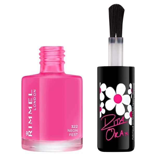 Rimmel 60 Seconds Super Shine Nail Polish Rita Ora Neon Fest
