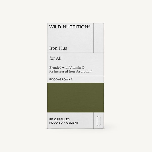 DNR Wild Nutrition Food-Grown Iron Plus Men & Women Vitamins