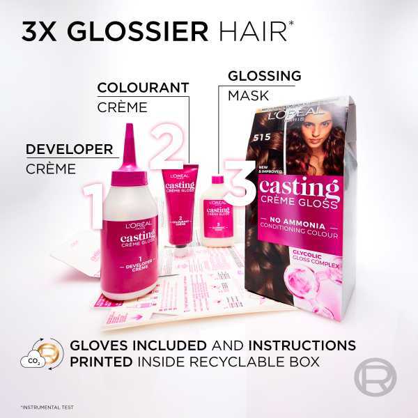 L'Oral Casting Crme Gloss 518 Hazelnut Mocaccino