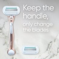 Venus Deluxe Smooth Sensitive Rosegold Razor - 1 Blade