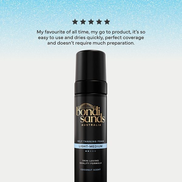 Bondi Sands Self Tanning Foam - Light/Medium 200ml