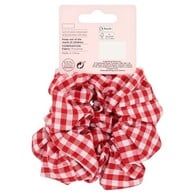 Studio London Gingham Scrunchies 2pk Red