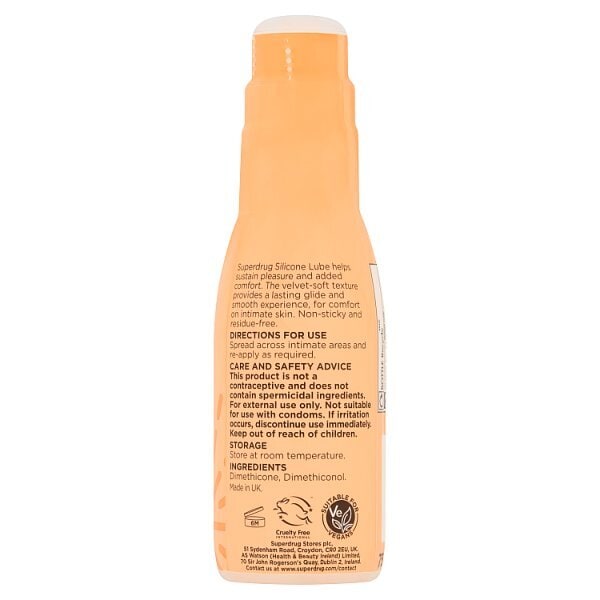 Superdrug Silicone lube 75ml