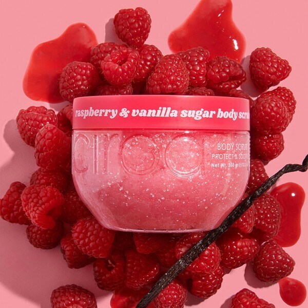 Ciroa Raspberry & Vanilla Body Scrub 350g