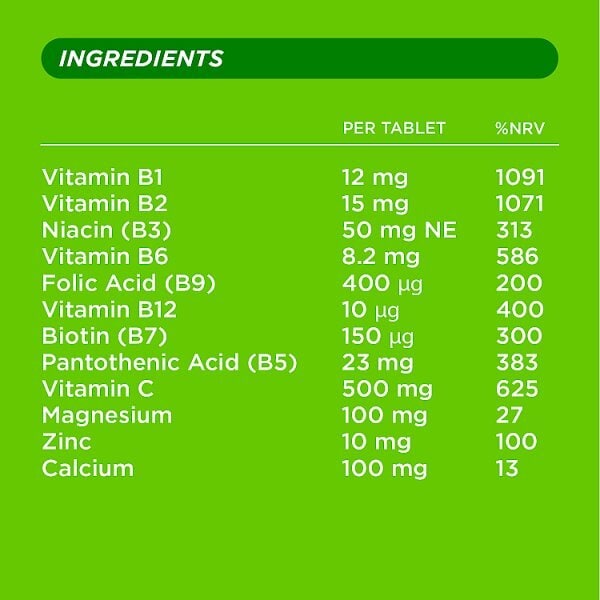 Berocca Energy Release Blackcurrant 15 Effervescent Tablets