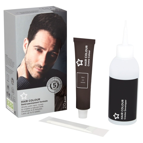 Superdrug Colour For Men Black 2.0