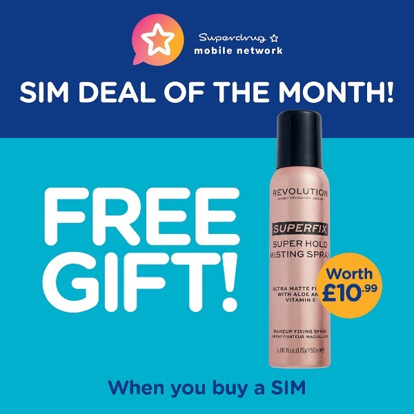 Superdrug Mobile SIM card