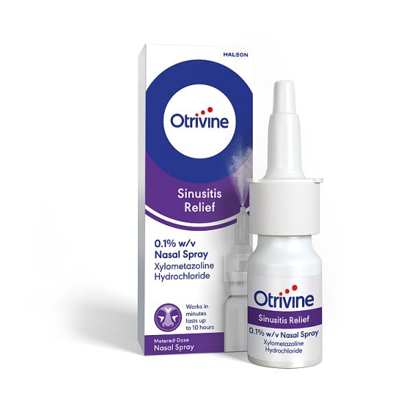 Otrivine Sinusitis Relief Nasal Spray Adult 10ml