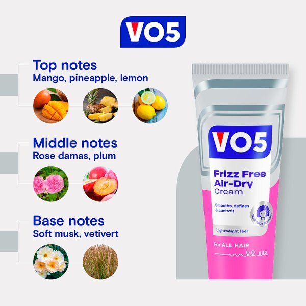 VO5 Frizz Free Hair Cream for dry dull hair 125ml