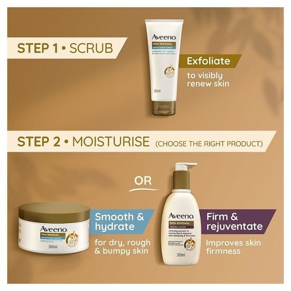 AVEENO SKIN RENEWAL SMOOTHING CREAM 300ML