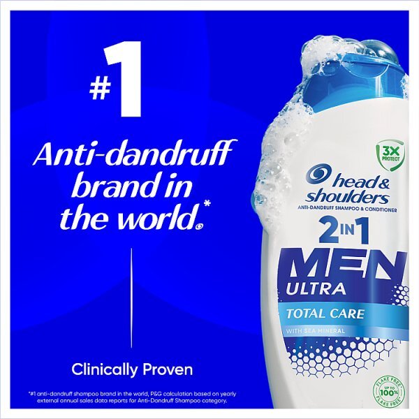Head & Shoulders Men Ultra Total 2in1 Shampoo 330ml