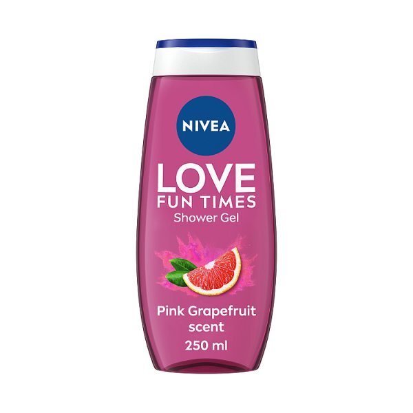 NIVEA Love Fun Times Shower Gel With Pink Grapefruit 250ml