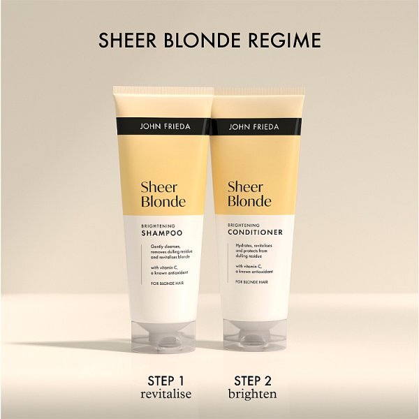 John Frieda Sheer Blonde Brightening Shampoo 250Ml