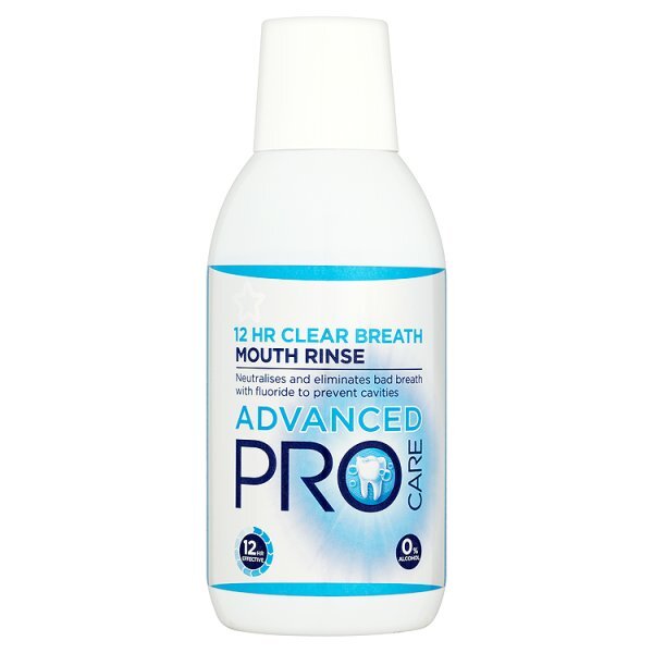 Superdrug Mouth Rinse 12 Hour Fresh Breath 250ml