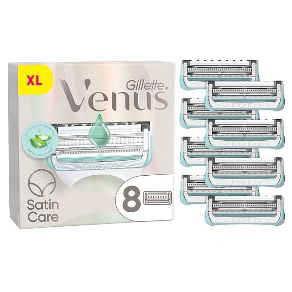 DNR Venus For Pubic Hair & Skin Blades 8 Pack