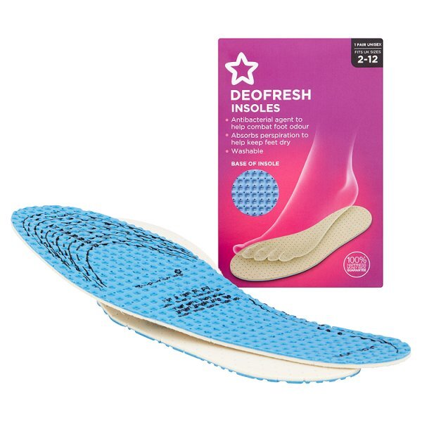 Superdrug Deofresh Insoles 1 Pair