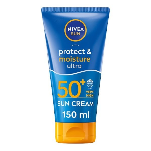 Nivea Protect & Moisture Ultra Sun Cream Lotion Spf50+ 150Ml