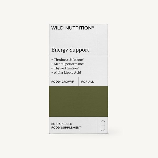 DNR Wild Nutrition Food-Grown Energy Support For All 60 Caps