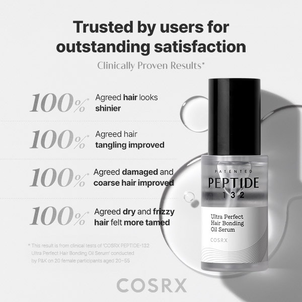 COSRX Peptide-132 Hair Bonding Oil Serum