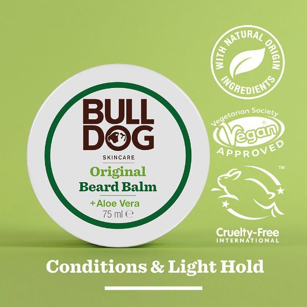 Bulldog Skincare Original Beard Balm 75ml Amber