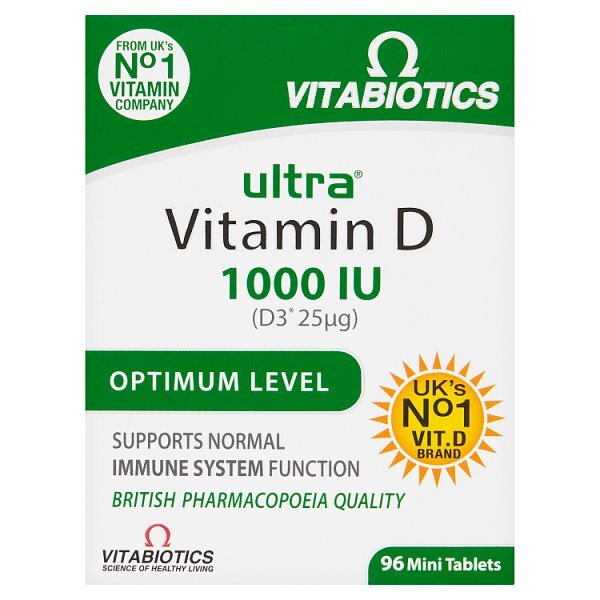 Vitabiotics Ultra Vitamin D - 96 Tablets