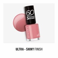 Rimmel Nail Polish 60 Sec 235 Preppy In Pink