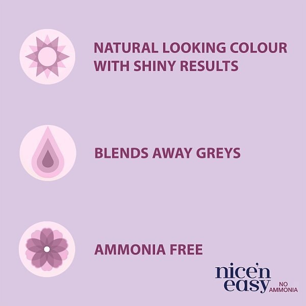 DNR Clairol Nice'n Easy No Ammonia Hair Dye, 765 Medium Brow