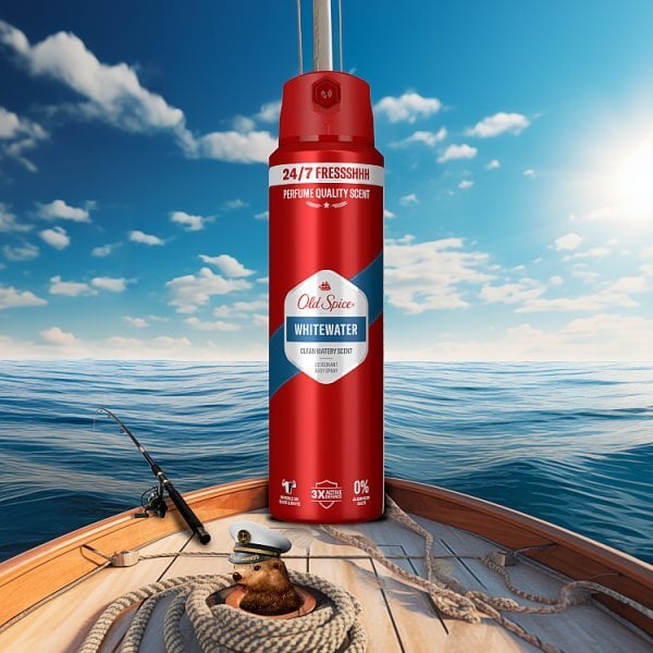 Old Spice Whitewater Mens Deodorant Spray 150Ml