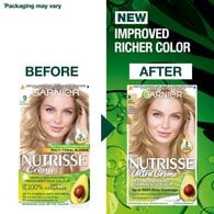 Garnier Nutrisse Permanent Hair Dye Light Blonde 9