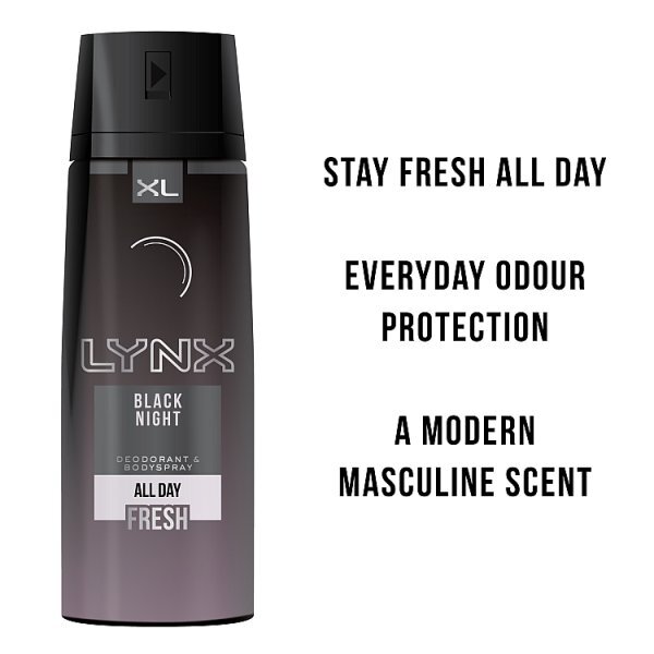 Lynx Black Night Bodyspray 200ml