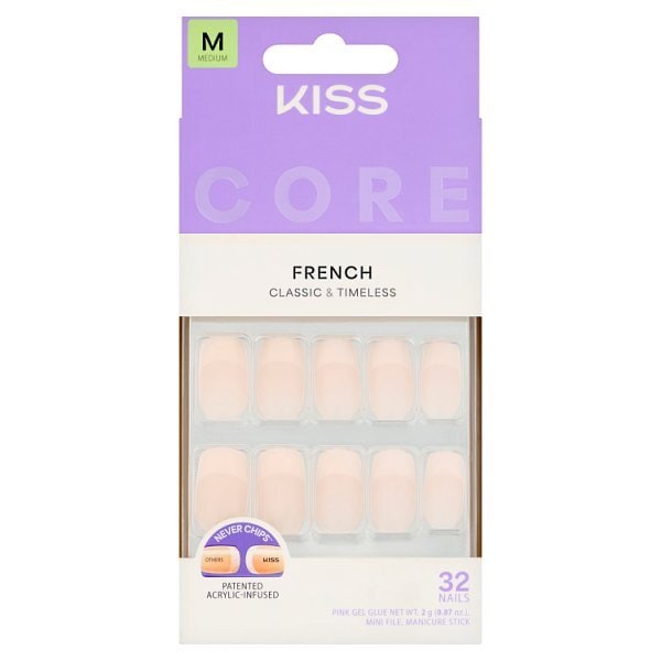Kiss CORE French Nails - Scenario