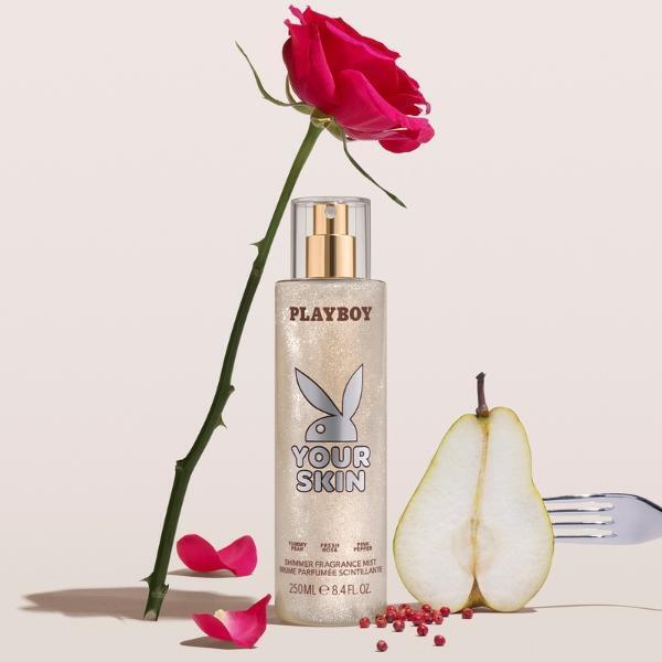 Playboy Your Skin Shimmer Fragrance Mist 250Ml