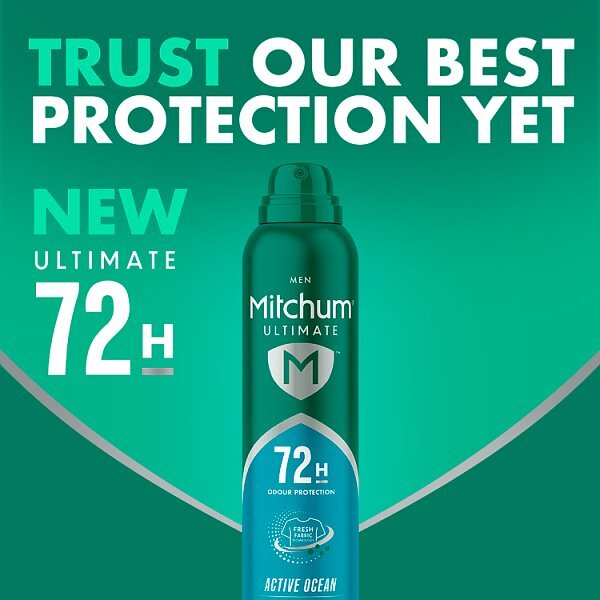 Mitchum Male Ultimate 72H Aerosol Active Ocean 250ml