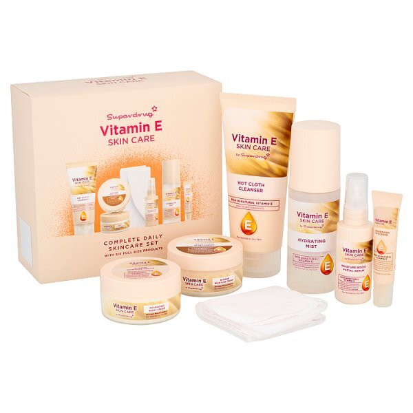 Superdrug Vitamin E Complete Daily Skincare Gift Set