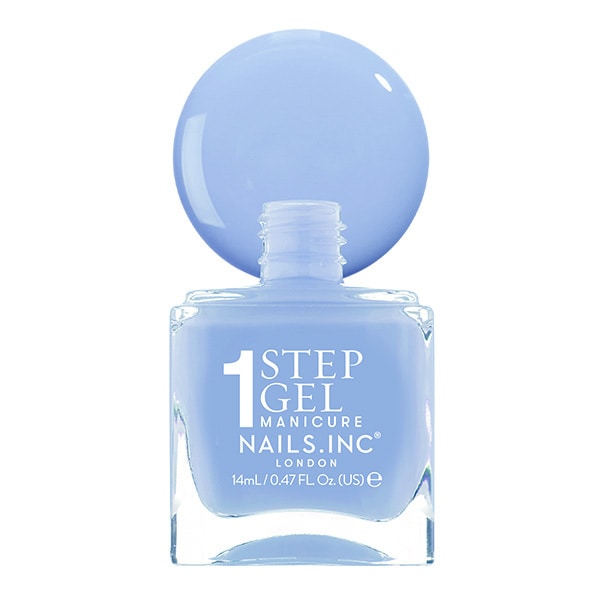 Nails.INC It's Topless Kim Sky Blue Crème Polish 14ml