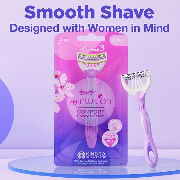 Wilkinson Sword Xtreme 3 Comfort Disposable Women's Razors x4