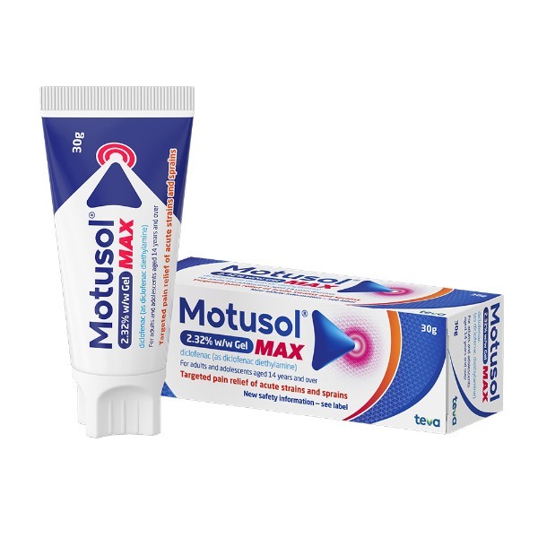 Motusol 2.32% Gel MAX 30g