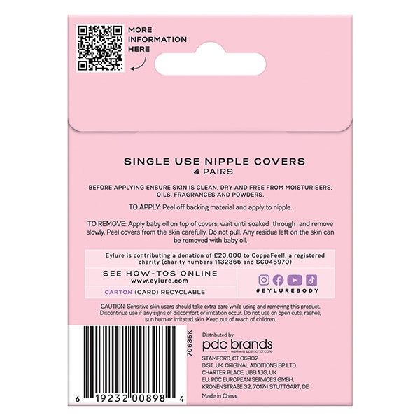 Eylure Disposable Nipple Cover Medium