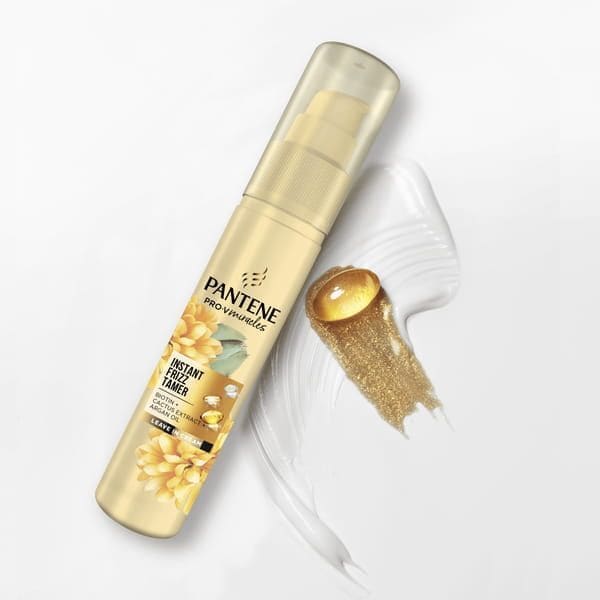 Pantene Frizz Tamer Hair Treatment Leave In Cream, 75ml