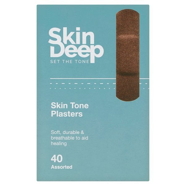 Skin Deep Dark Skin Tone Plasters x 40
