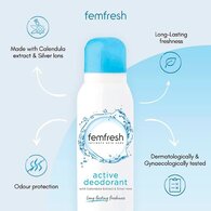 Femfresh Ultimate Care Active Fresh Deodorant 125ml