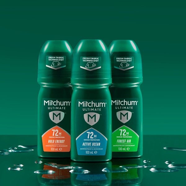 Mitchum Male Ultimate 72H Roll On Bold Energy 100Ml