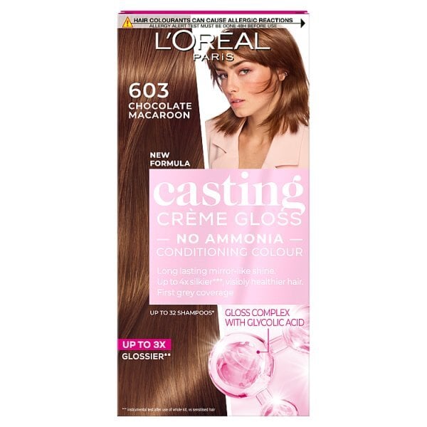 Casting Crème Gloss 603 ChocCaramel Brown Semi Perm Hair Dye