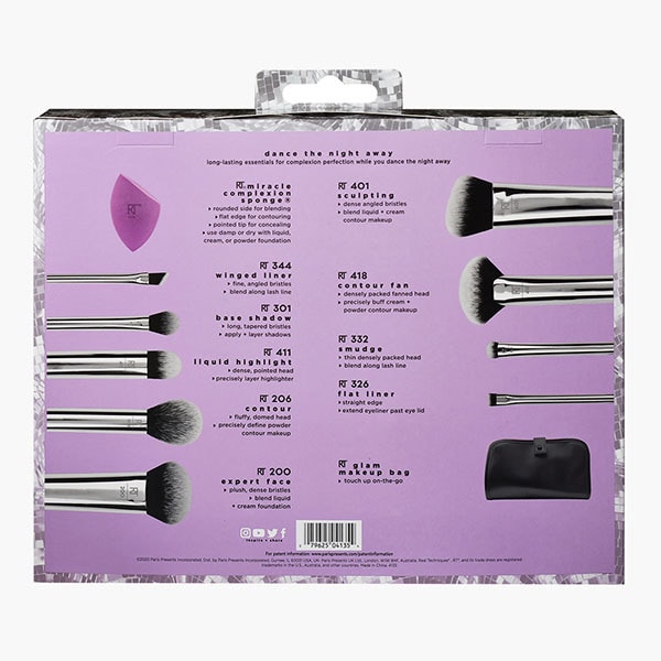 Real Techniques Dance The Night Away Brush Gift Set