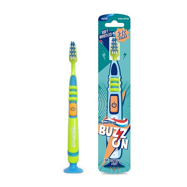 Aquafresh Buzz On Battery Powered Toothbrush