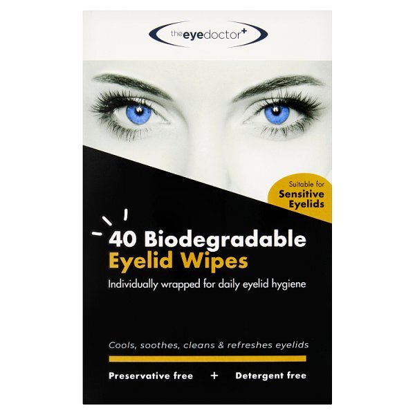 The Eye Doctor Eye Lid Wipes - 40'S Pack