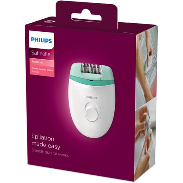 Philips Satinelle Essential Corded compact epilator BRE224