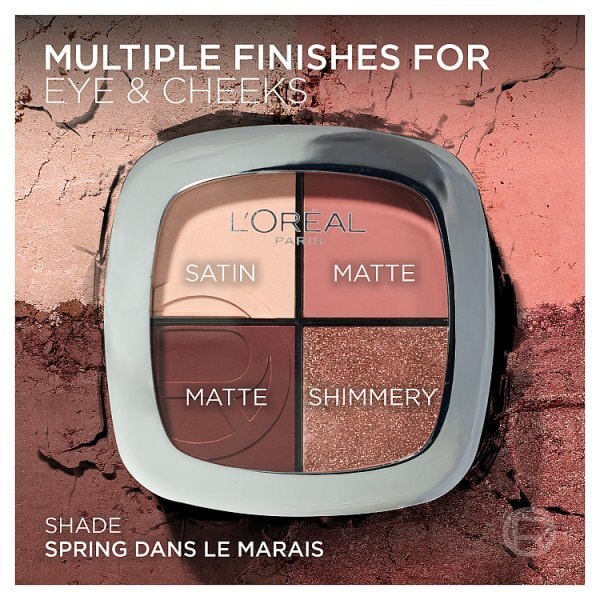 L'Oreal Paris Rendez-Vous Couleur Eye & Cheek Quad Signature Pinks