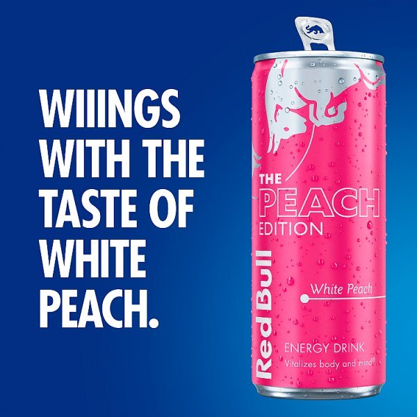 RED BULL WHITE PEACH 250ML